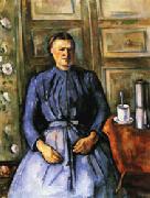 Paul Cezanne Woman with Coffee Pot France oil painting artist